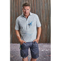 Gris - Pack Shot - Russell Europe - T-shirt à manches courtes 100% coton - Homme