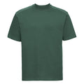 Vert bouteille - Front - Russell Europe - T-shirt à manches courtes 100% coton - Homme