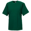 Vert bouteille - Back - Russell Europe - T-shirt à manches courtes 100% coton - Homme
