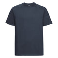 Bleu marine - Front - Russell Europe - T-shirt épais à manches courtes 100% coton - Homme