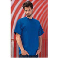 Bleu roi vif - Back - Russell Europe - T-shirt épais à manches courtes 100% coton - Homme