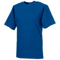 Bleu roi vif - Side - Russell Europe - T-shirt épais à manches courtes 100% coton - Homme