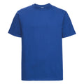 Bleu roi vif - Front - Russell Europe - T-shirt épais à manches courtes 100% coton - Homme
