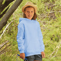 Bleu ciel - Back - Fruit Of The Loom - Sweatshirt à capuche - Enfant unisexe