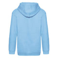 Bleu ciel - Side - Fruit Of The Loom - Sweatshirt à capuche - Enfant unisexe