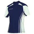 Bleu marine-Blanc - Front - KooGa - T-shirt de rugby - Garçon