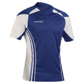 Bleu roi-Blanc - Back - KooGa - T-shirt de rugby - Garçon