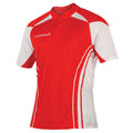 Rouge-Blanc - Front - KooGa - T-shirt de rugby - Garçon
