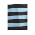 Noir- Bleu ciel - Side - KooGa - T-shirt de rugby - Garçon