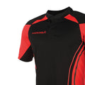 Noir-Rouge - Back - KooGa - T-shirt de rugby - Homme