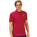 Rouge - Back - Asquith & Fox - Polo manches courtes - Homme