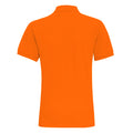 Orange - Back - Asquith & Fox - Polo manches courtes - Homme