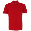 Rouge vif - Front - Asquith & Fox - Polo manches courtes - Homme