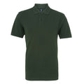 Vert bouteille - Front - Asquith & Fox - Polo manches courtes - Homme