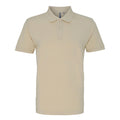 Naturel - Front - Asquith & Fox - Polo manches courtes - Homme