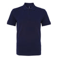 Bleu marine - Front - Asquith & Fox - Polo manches courtes - Homme