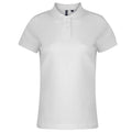 Blanc - Front - Asquith & Fox - Polo uni - Femme