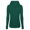 Vert bouteille - Back - AWDis Just Hoods - Sweatshirt à capuche - Femme