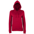 Rouge piment - Front - AWDis Just Hoods - Sweatshirt à capuche - Femme