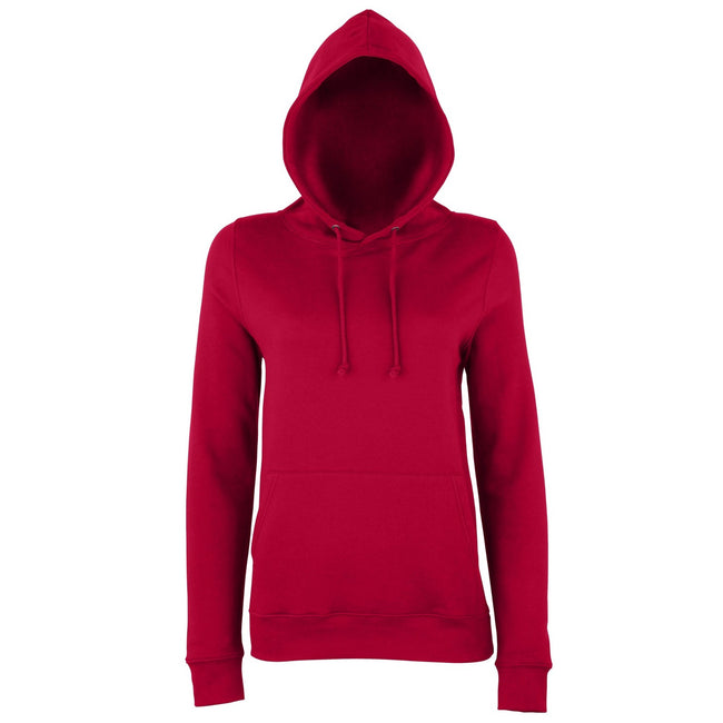 Rouge piment - Front - AWDis Just Hoods - Sweatshirt à capuche - Femme