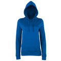Bleu roi - Front - AWDis Just Hoods - Sweatshirt à capuche - Femme