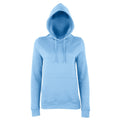 Bleu ciel - Front - AWDis Just Hoods - Sweatshirt à capuche - Femme