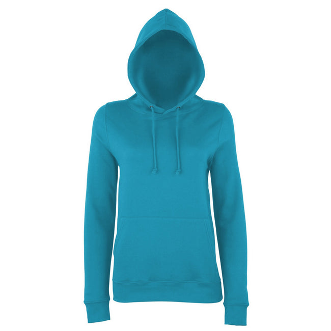 Bleu saphir - Front - AWDis Just Hoods - Sweatshirt à capuche - Femme