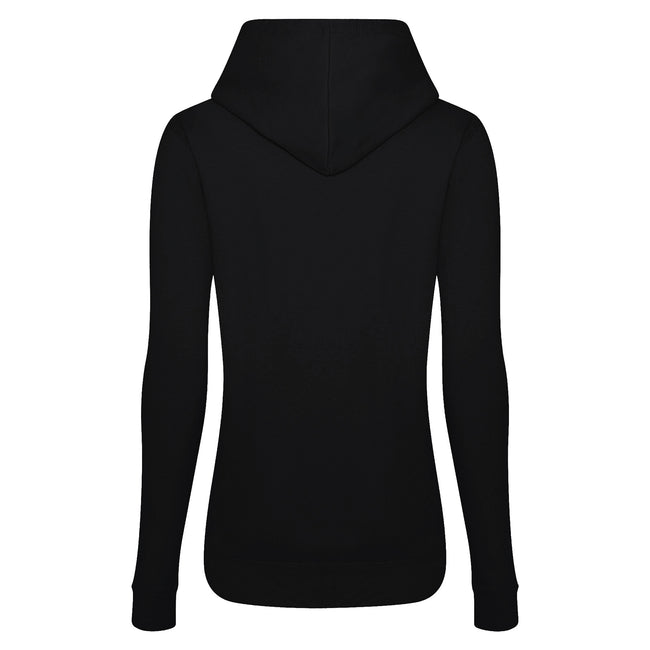 Noir profond - Back - AWDis Just Hoods - Sweatshirt à capuche - Femme