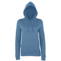 Bleu airforce - Front - AWDis Just Hoods - Sweatshirt à capuche - Femme