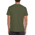Vert kaki - Back - Gildan - T-shirt manches courtes - Homme