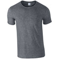 Gris foncé chiné - Front - Gildan - T-shirt manches courtes - Homme