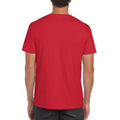 Rouge - Back - Gildan - T-shirt manches courtes - Homme