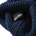 Bleu marine - Side - Beechfield - Bonnet tricoté - Adulte unisexe