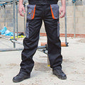 Noir - Gris - Orange - Back - Result Work-Guard - Pantalon de travail - Homme