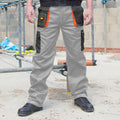 Gris-Noir-Orange - Back - Result Work-Guard - Pantalon de travail - Homme