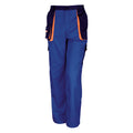 Bleu roi-Bleu marine-Orange - Front - Result Work-Guard - Pantalon de travail - Homme