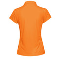 Orange vif - Back - Adidas - Polo sport - Femme