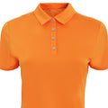 Orange vif - Side - Adidas - Polo sport - Femme