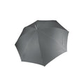 Gris ardoise - Front - Kimood - Parapluie canne à ouverture automatique - Adulte unisexe