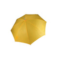 Jaune - Front - Kimood - Parapluie canne à ouverture automatique - Adulte unisexe
