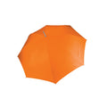 Orange - Front - Kimood - Parapluie canne à ouverture automatique - Adulte unisexe