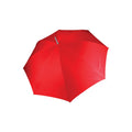 Rouge - Front - Kimood - Parapluie canne à ouverture automatique - Adulte unisexe