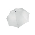 Blanc - Front - Kimood - Grand parapluie uni - Adulte unisexe