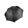 Noir - Front - Kimood - Grand parapluie uni - Adulte unisexe