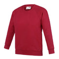 Rouge - Front - AWDis - Sweatshirt - Enfant