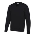 Noir - Front - AWDis Academy - Pull col V - Homme