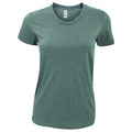 Vert forêt - Front - American Apparel - T-shirt à manches courtes - Femme