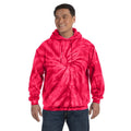 Rouge - Back - Colortone Tonal Spider - Sweatshirt à capuche - Homme
