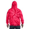 Rouge - Side - Colortone Tonal Spider - Sweatshirt à capuche - Homme