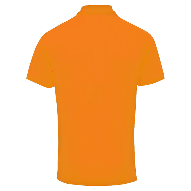 Orange néon - Back - Premier - Polo à manches courtes - Hommes